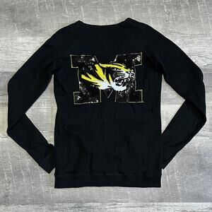 VS PINK x 5th & Ocean Missouri Tigers Cardigan M Sequin Bling Mizzou Logo NCAA